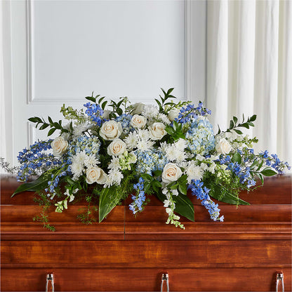 Timeless Essence Casket Spray –  The Surprise Bouquet, Lawrenceburg TN