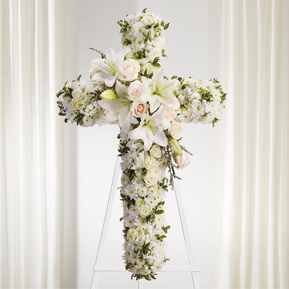 Spiritual Guidance Standing Spray –  The Surprise Bouquet, Lawrenceburg TN