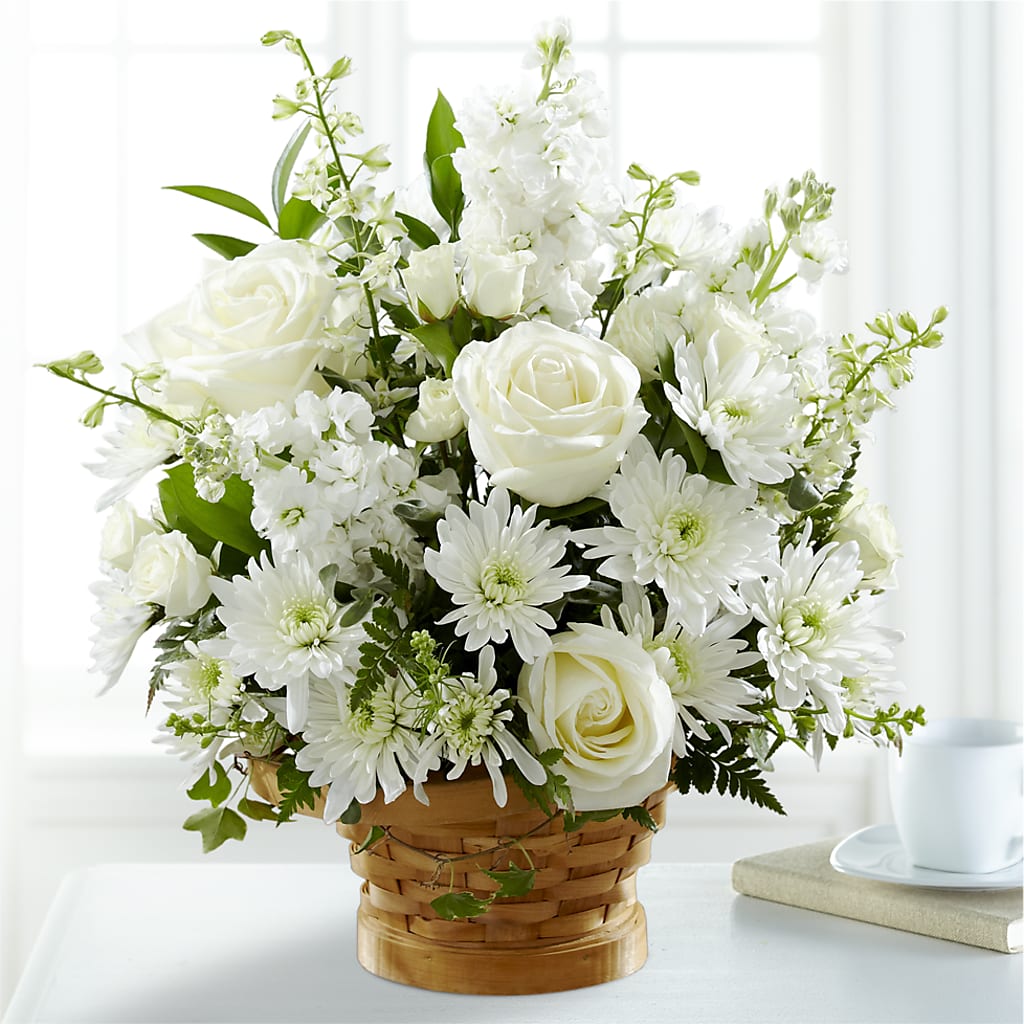 Heartfelt Condolences Arrangement –  The Surprise Bouquet, Lawrenceburg TN