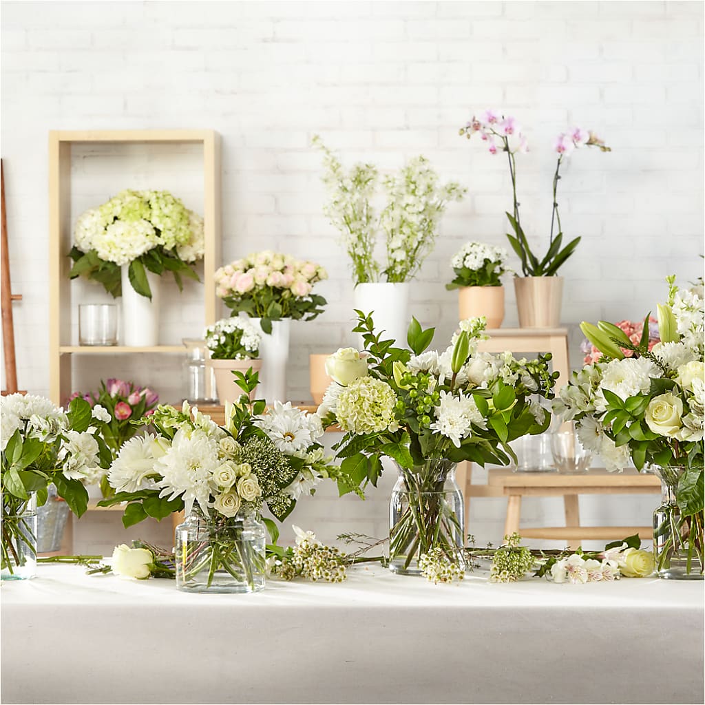 Classic Ivory – A Florist Original –  The Surprise Bouquet, Lawrenceburg TN