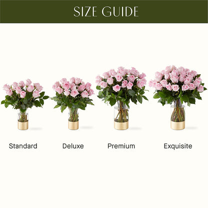 Picture Perfect Pink Rose Bouquet –  The Surprise Bouquet, Lawrenceburg TN