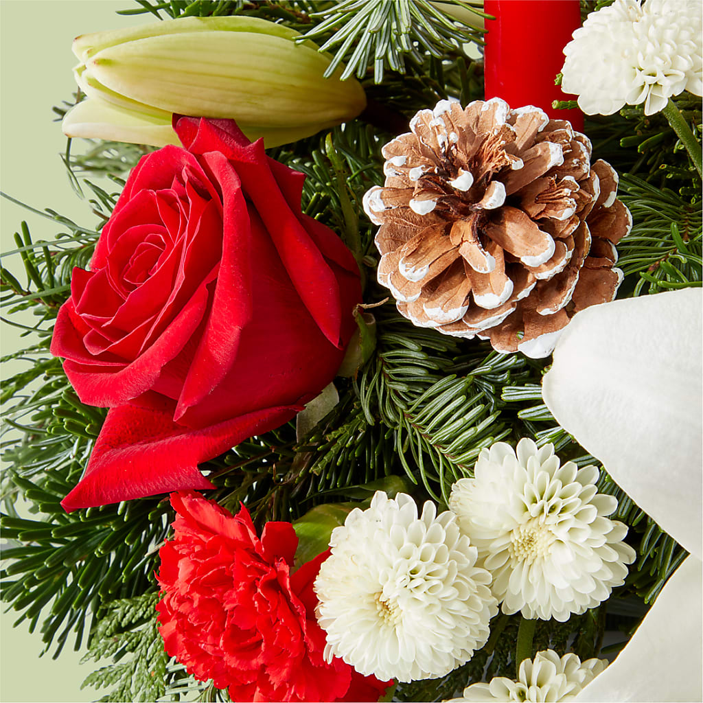 Seasonal Festivities Centerpiece –  The Surprise Bouquet, Lawrenceburg TN