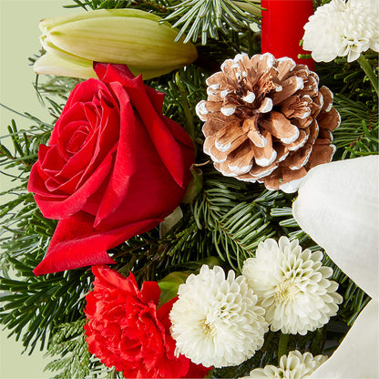 Seasonal Festivities Centerpiece –  The Surprise Bouquet, Lawrenceburg TN