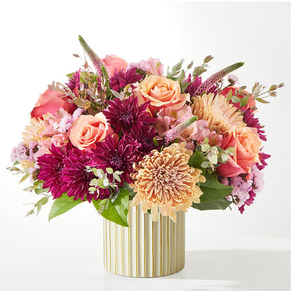 Berry Cobbler Bouquet with Ivory Vase –  The Surprise Bouquet, Lawrenceburg TN