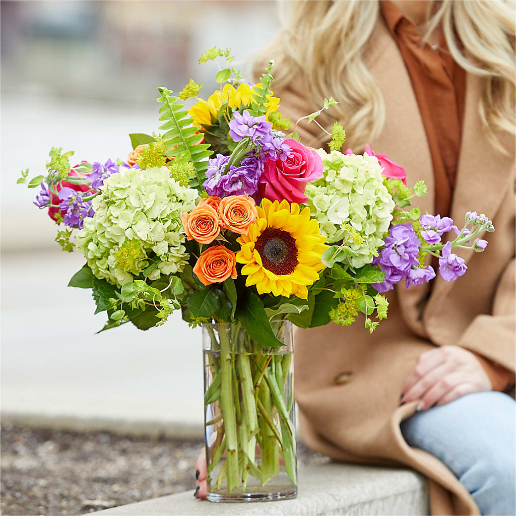Vibrant Greetings Bouquet –  The Surprise Bouquet, Lawrenceburg TN