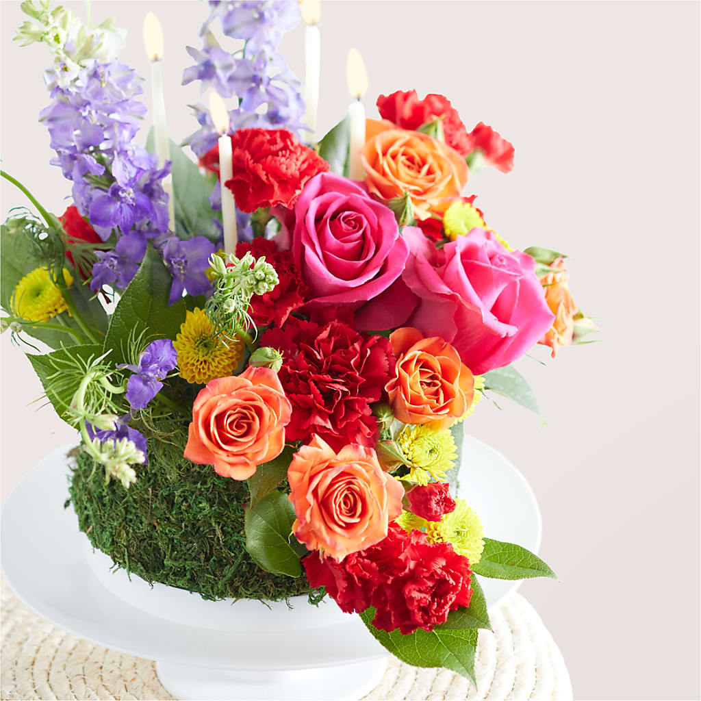 Best Year Yet Floral Cake –  The Surprise Bouquet, Lawrenceburg TN