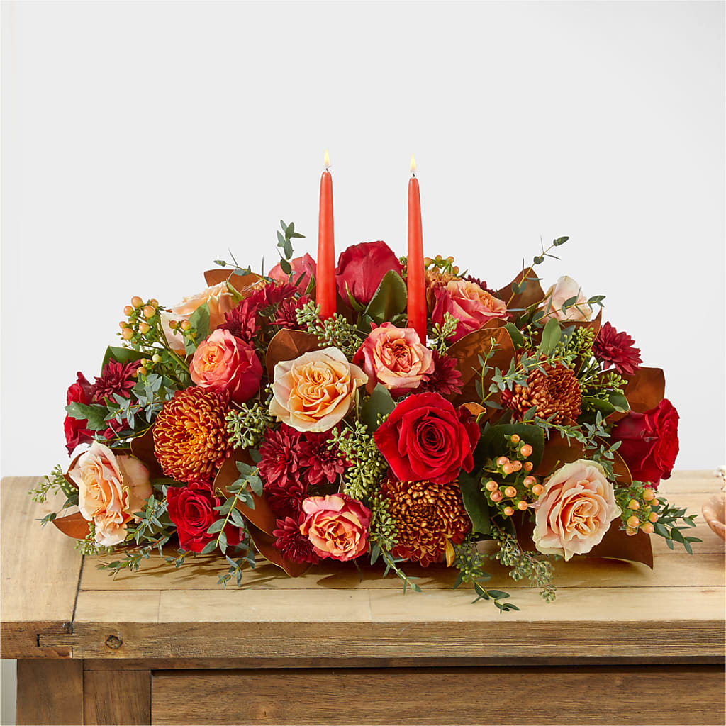 Gather Near Centerpiece –  The Surprise Bouquet, Lawrenceburg TN