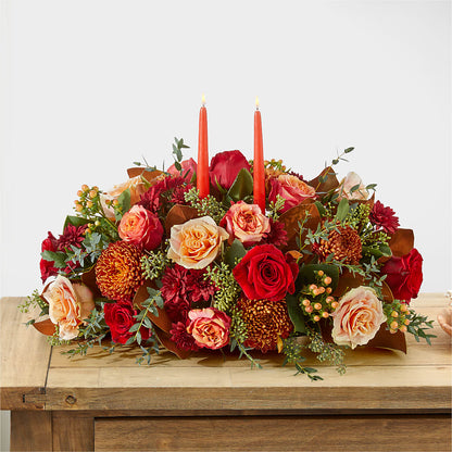 Gather Near Centerpiece –  The Surprise Bouquet, Lawrenceburg TN