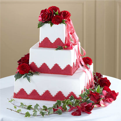 Forever Happiness Cake Decor –  The Surprise Bouquet, Lawrenceburg TN