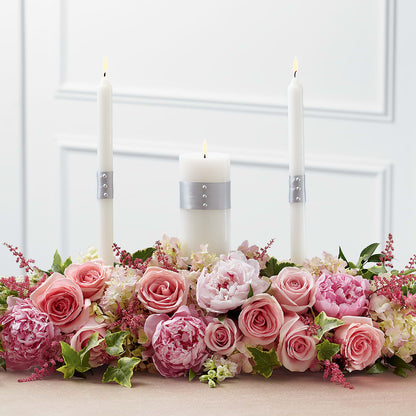Worldwide Romance Unity Candle Arrangement –  The Surprise Bouquet, Lawrenceburg TN